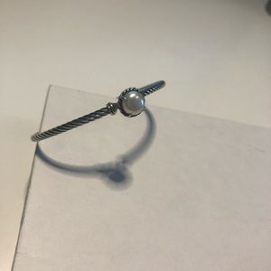 David Yurman Châtelaine® Bracelet with pearl.